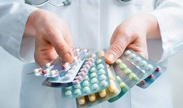Terapia farmacéutica da osteocondrose cervical